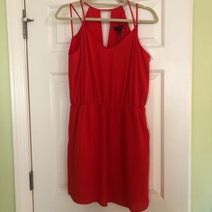 NWT Banana Republic red strappy dress